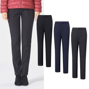 콜핑 여성 겨울 기모 등산바지 허리밴딩 생활방수 보온 2194PK543W