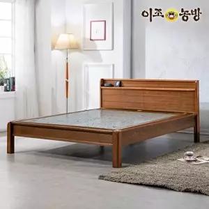 [이조농방][협탁증정]이조농방 프리미엄 청칠보석판재 퀸침대 HB