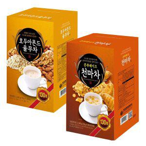 고려 콘푸레이크 천마차/호두 아몬드 율무차 130Tx2개