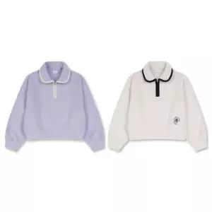 [롯데백화점]폴햄키즈 코드로이 벨로아 카라 아노락 세미오버핏 맨투맨  PKE4TR2034