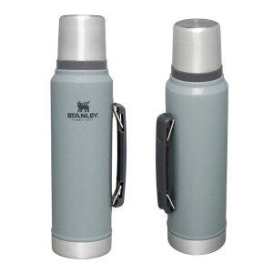 [스탠리]미국 스탠리 클래식 보온병 1L 해머톤실버 보온물통 스탠리보온병  보냉병
