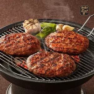 [NS홈쇼핑]천하일미 홍석천 이원일 국내산 직화떡갈비 총10장 전통5팩 떡갈비 패티..[34843251]