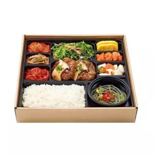 [원할머니보쌈족발] 육즙가득떡갈비도시락