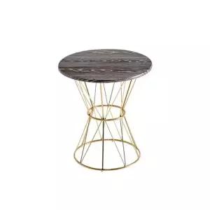 CZ4742 원형 테이블 골드스틸 600 1color 원형테이블 라운드테이블 티테이블 카페테이블 1인식탁