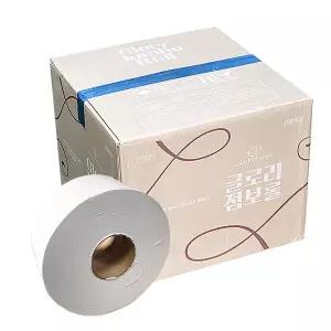 옳은유통 점보롤 1box (16롤) 250m/ 학교 회사 업소 공중화장실 대용량 휴지 화장지 리필