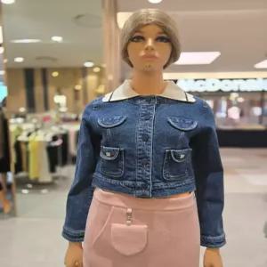 [에고이스트] 니트 카라 포인트 미니 포켓 재킷  ER1DZ-760