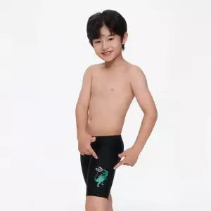 [아레나수영복] 앵그리다이노 아동 4부 A5SB1BF02BLK