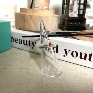 고품질 투명 원뿔 걸이 반지 거치대 반지진열 (WFGTFRF)