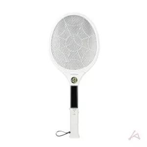 태양광충전식 고급 전자 모기채 전기모기 전기파리채 (WFGTJ8I)