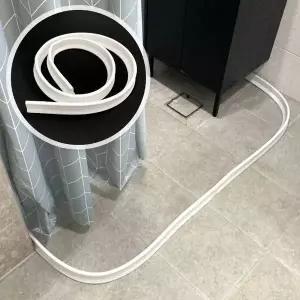 고품질 화이트 물막이 5cm 1m 샤워부스 화장실물막이 화장실 (WFGTG4X)