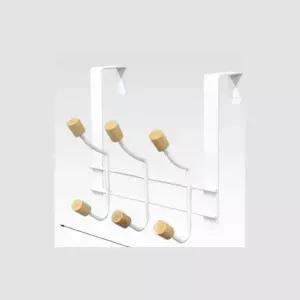 문걸이 우드 도어훅 행거용품 6구 행거 도어용품 중 (WFGTN3Y)