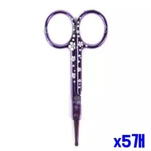 고품질 잔털 다용도 관리 x5개 미용가위 남자눈썹다듬는방법 (WFGTTBZ)