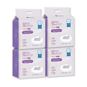 네츄럴코어 네코슬림 무향 패드 소형 50매X4개 강아지 배변패드(40X50cm)