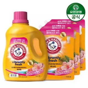 세탁세제 3L 용기 1개 + 1.8L 3개 트로피컬파라다이스