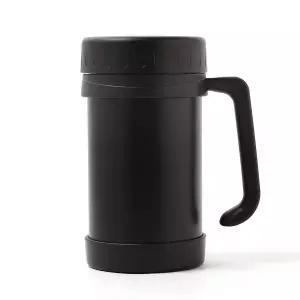 노블티 스텐 머그컵 500ml 손잡이 보온컵 WC353A3
