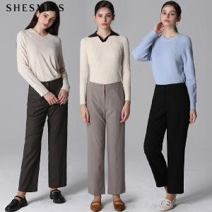 [쉬즈미스(SHESMISS)] 울 혼방 컴포트 팬츠