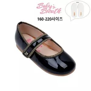 [토박스] [인솔증정] TOEBOX 베이비브레스 오데뜨 레이나 블랙 아동 구두 BBKCD1TSOD12 BBKCD1TSOD12BLK