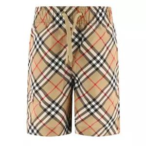 [버버리]24SS 키즈 여성 체크 스윔 숏팬츠 8078256