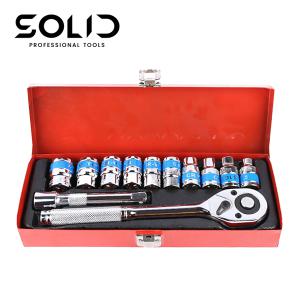솔리드 복스세트 육각렌치세트 복스알 깔깔이 별비트 1/2 12P