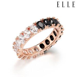 [엘르주얼리] 블랙 앤 화이트 반지 ELBRWR116