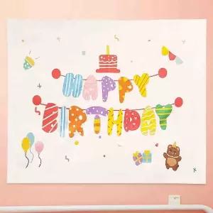 더굿샵 패브릭포스터 가랜드 천그림 천포스터