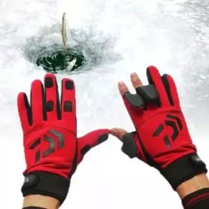 손가락 조절 디자인 겨울철용 WINTER 피싱 낚시장갑 R (WFH21CL)