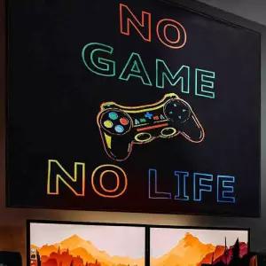 더굿샵 패브릭포스터 게임라이프 대형L 벽에거는천 인테리어패브릭포스터