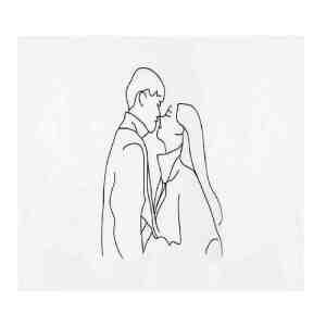 더굿샵 대형 패브릭포스터 허그 M 가로패브릭포스터 천가림막