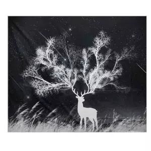 더굿샵 대형 패브릭포스터 사슴 거실벽인테리어