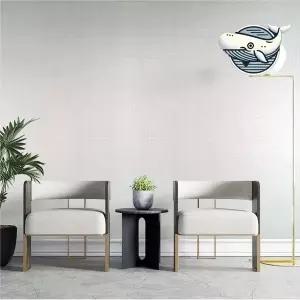 [하프클럽/알티피아]모던 실크벽지 셀프 도배 로제 인테리어