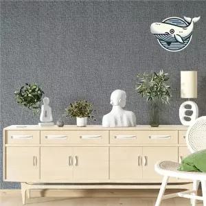 [하프클럽/알티피아]모던 인테리어 실크벽지 로제 차콜 셀프 도배