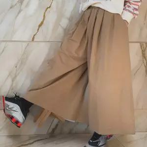 여성 핀턱 밴딩 빅사이즈 통바지