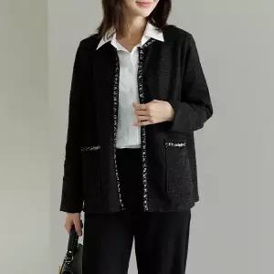 [데드라](110size)에센셜트위드가디건 CAE1016_DC