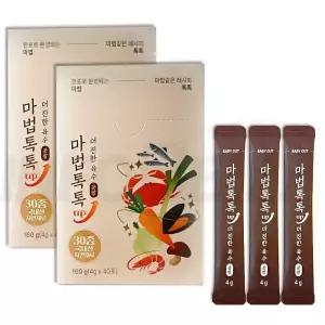 마법톡톡 업 더 진한 육수 분말 국 찌개 조미료 조림 국수 꽃 게 새우 멸치 바지락 만능 분말 육수 83포