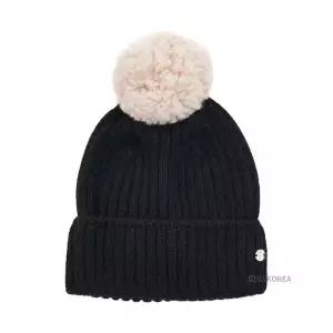 [롯데백화점]헬렌 카민스키 [라벨루쏘] FW24 여성 티아나 비니 HAT51635 BLACK CREAM