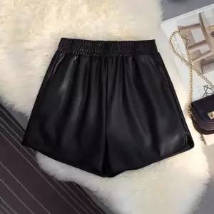 하이웨스트 PU 여성 반바지 1개(사이즈 택1)