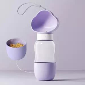 애견 강아지 산책용 외출용 사료통 물병 사료 물통