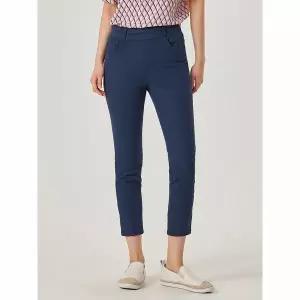 [하프클럽/꼼빠니아]스판 와이드 밴딩 스키니 팬츠_CACU4-WDP900