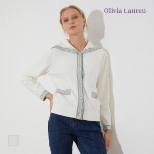 [올리비아로렌] 넥카라 가디건_VOCBC3S1241