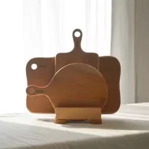 [아트박스]/홀린 마호가니 수제 통원목 하드우드 도마 플레이팅 4종 A