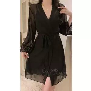 어썸퀸 가운 슬립 세트