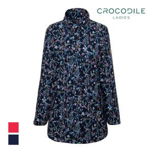 [크로커다일레이디] 플라워 프린트 집업 점퍼_CLCSJP205