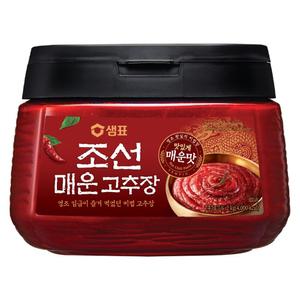 샘표 조선 고추장 매운 핫 고추장 2kg