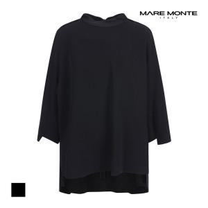 [마레몬떼] 루즈핏 반팔 블라우스_M232MBL08M0