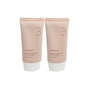 1+1 넘버즈인 3번 도자기결 파데스킵 톤업베이지 50ml