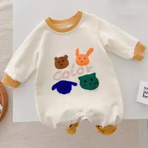 컬러 동물 페인팅 아동 우주복 204589 WEB50C5