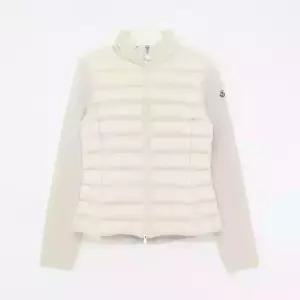 몽클레어 패치로고 패딩 울 믹스 하이넥 패딩 여성 자켓 9B00006 M1122 20F