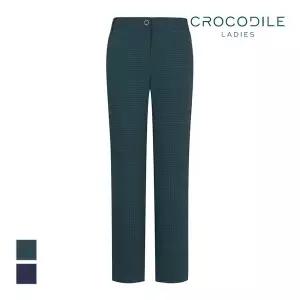 [크로커다일레이디] 잔체크 시어서커 부츠컷 팬츠_CLCMPT208