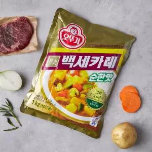 오뚜기 백세카레 순한맛 1kg