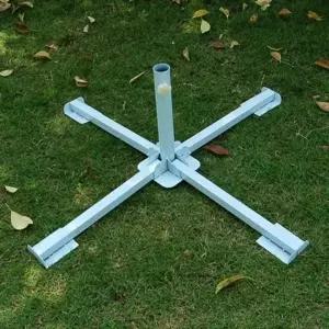 십자형 파라솔 받침대캠핑 천막 그늘막